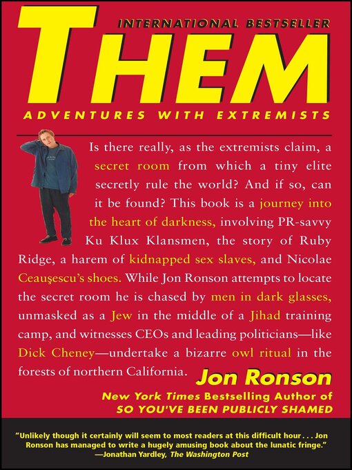 Title details for Them by Jon Ronson - Available